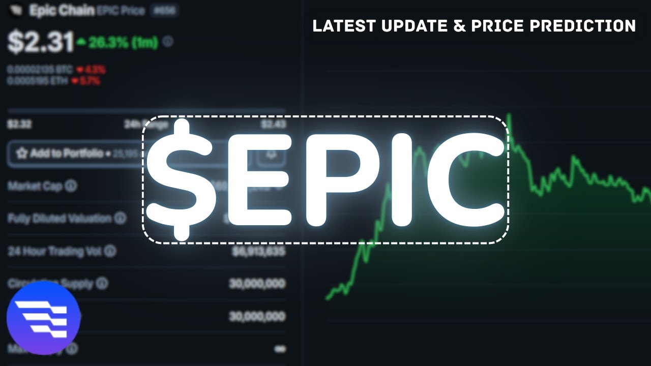Epic Chain ($EPIC) Crypto Token Review: MUST WATCH Before Buying $EPIC! EPIC  Coin Price Prediction! - YouTube