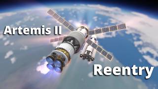 Artemis II Splashdown, but not safely in KSP