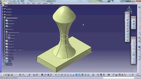 Multi sections surface in catia