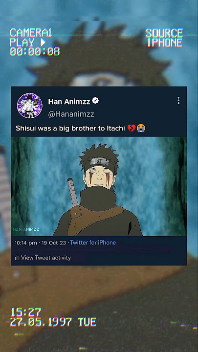 Itachi Uchiha sad Naruto edit #anime #hananimzz