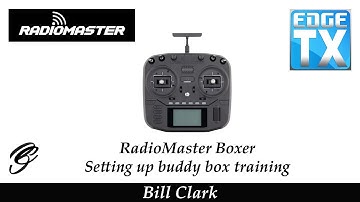 RadioMaster Boxer Setting up Buddy Box Training