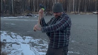 Chopper 1 axe restoration and demonstration. 12/13/25