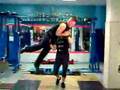 Aneta Florczyk lifting a man II