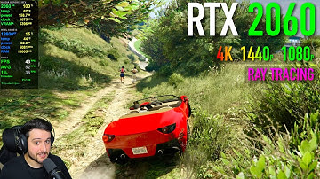 RTX 2060 - GTA 5 Enhanced with Ray Tracing - Is 6GB VRAM Enough?