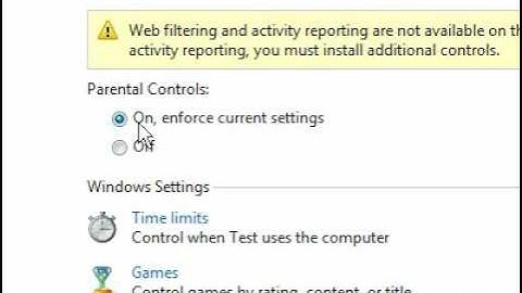 How to block access to games through parental controls in Windows 7