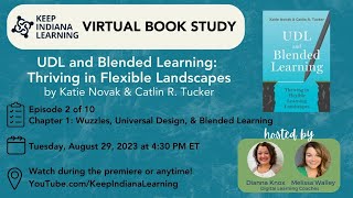 Keep IN Reading! Book Study “UDL & Blended Learning” Ch. 1