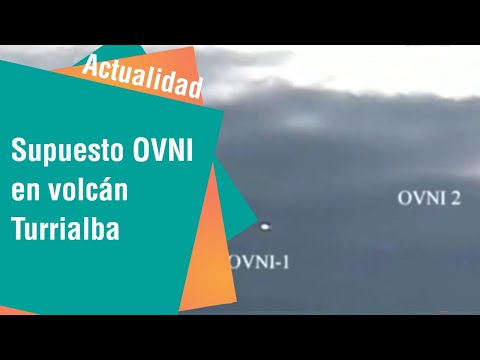 Vídeo: Un OVNI Similar A Un Meteorito Voló Sobre El Volcán Turrialba En Erupción. Vista Alternativa