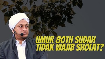 Cara Shalat Orang yang Sudah Tua - Habib Hasan Bin Ismail Al Muhdor