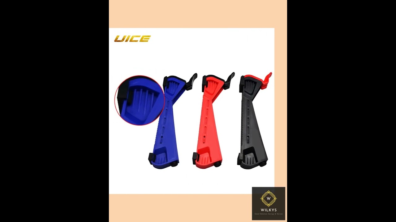 Ice Hockey 1 Pair Ice Hockey Skate Blade Covers Ice Skate Guards Hockey Skates Adjustable Protect...