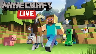 Minecraft Java+Pocket edtion Smp Live Streaming || Forget me Public Smp Join Free