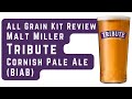 Tribute cornish pale ale  all grain kit from the malt miller