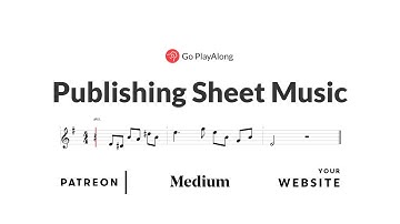 Publish Interactive Sheet Music With Go PlayAlong
