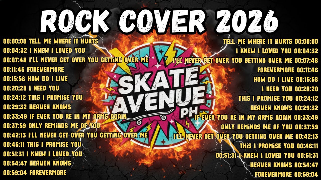 Rock Cover Songs | Non-stop Playlist 2026 🎸 Best OPM Rock Hits 2026 | Skate Avenue PH - Heaven Knows
