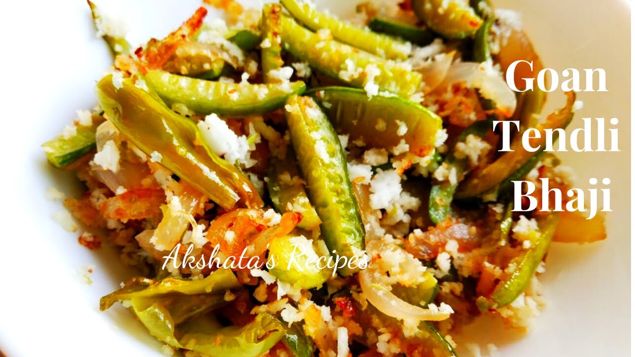 Goan Tendli Bhaji RecipeNo masalas,only 1/2 tsp of oilTraditional