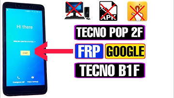 TECNO POP 2F (B1F) FRP Bypass | TECNO POP 2F FRP Bypass | TECNO POP 2F Google Bypass 2023 |