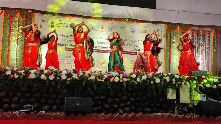 EMRS pardi gujrat National cultural fest Bengaluru...
