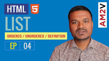 HTML List - Nepali | Ep 4 | HTML Tutorials | Web Design Tutorials | Ordered and Unordered list