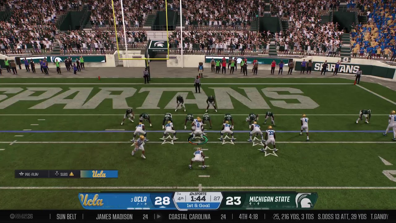 Gsl yr 5 wk 9 UCLA vs Michigan state