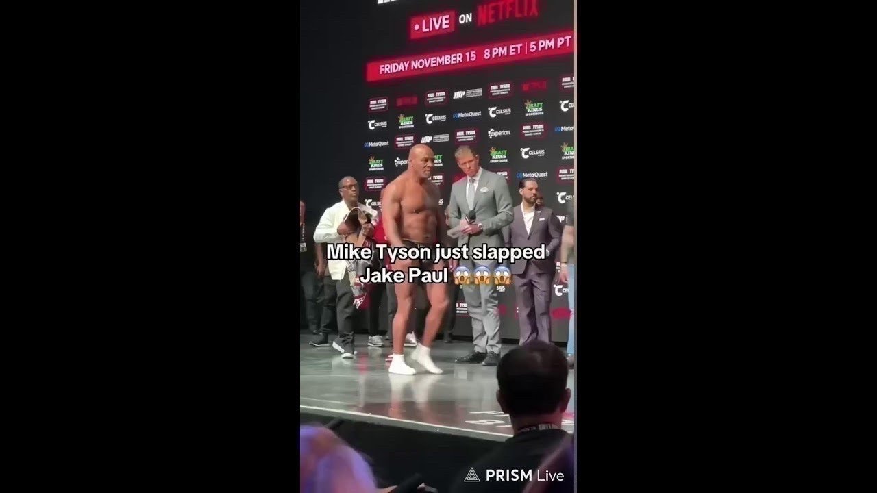 Jake Paul and Mike Tyson's EPIC Weigh-In