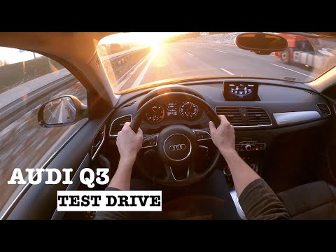 2013 Audi Q3 I 2.0TDi 177HP | POV Test drive | 0-100 acceleration | Review