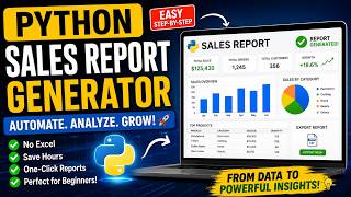 Python BASIC Sales Report in 5 Minutes (Beginner Project That Actually Helps 2026