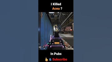 I KILLED Aceu In Pubs?!?!? #apexlegends #Shorts #aceu