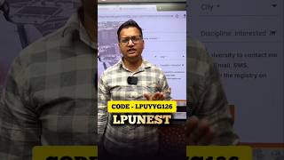 Lpunest coupon code 2026 | lpunest exam 2026 discount code | lpu scholarship exam discount coupon