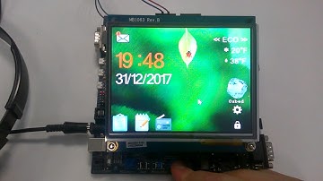 Stm32f7 fridge GUI Project