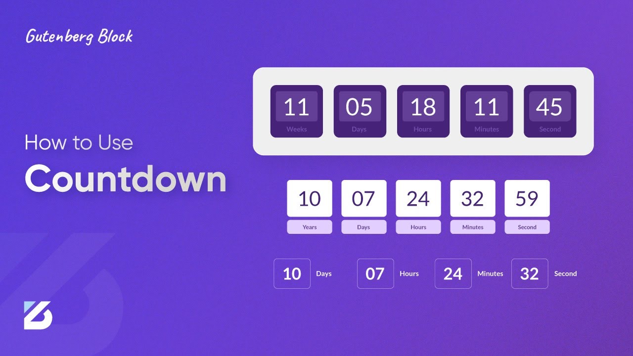 How to Make WordPress Countdown Timer with ZoloBlocks and Gutenberg ...