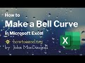 How to Make a Bell Curve in Microsoft Excel