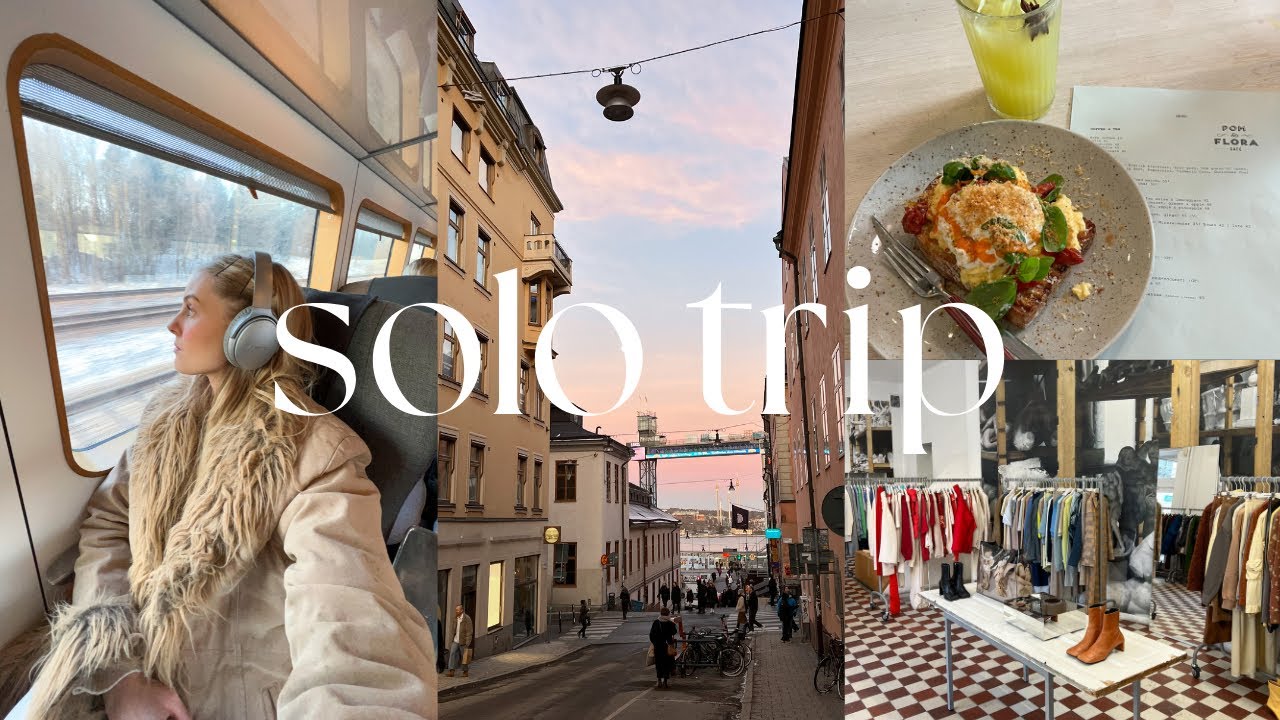 my first ever solo trip | let’s go to stockholm