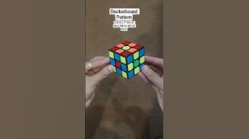 Checkerboard ❌ Deckerboard ✅ Pattern