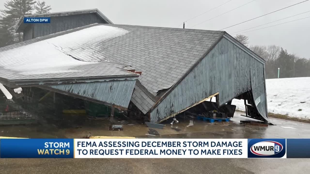FEMA assesses damage from December storm in New Hampshire - YouTube