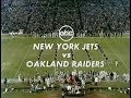 1972-12-11 New York Jets vs Oakland Raiders(Namath vs Lamonica)