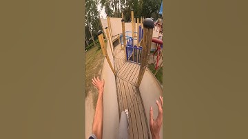 Bella Ciao Playground Parkour Running And Sliding Pov