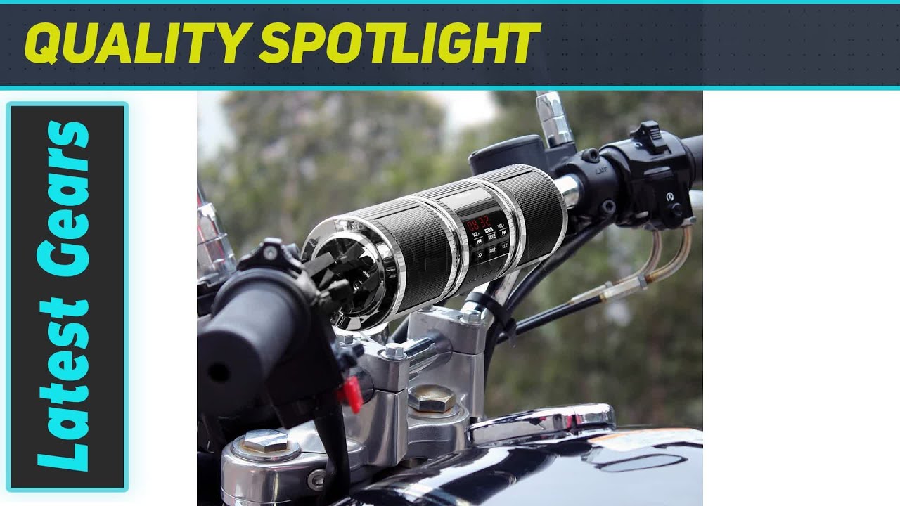 Bike Speaker GoHawk RD8 Waterproof Bluetooth Speakers