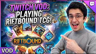 Learning Riftbound Strategy &amp; Gameplay (Twitch Stream VOD)