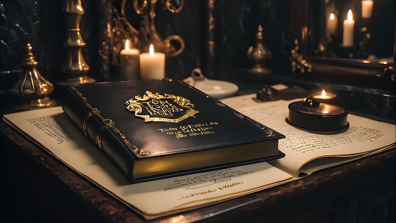 Tom Riddle helps you study- ASMR - YouTube