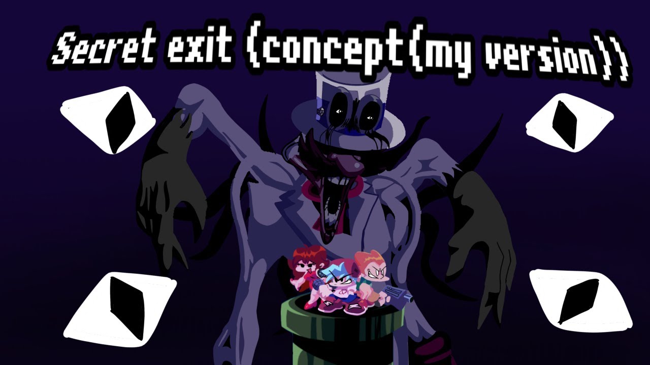 Fnf secret exit act 5 (concept(my version)) check the description - YouTube