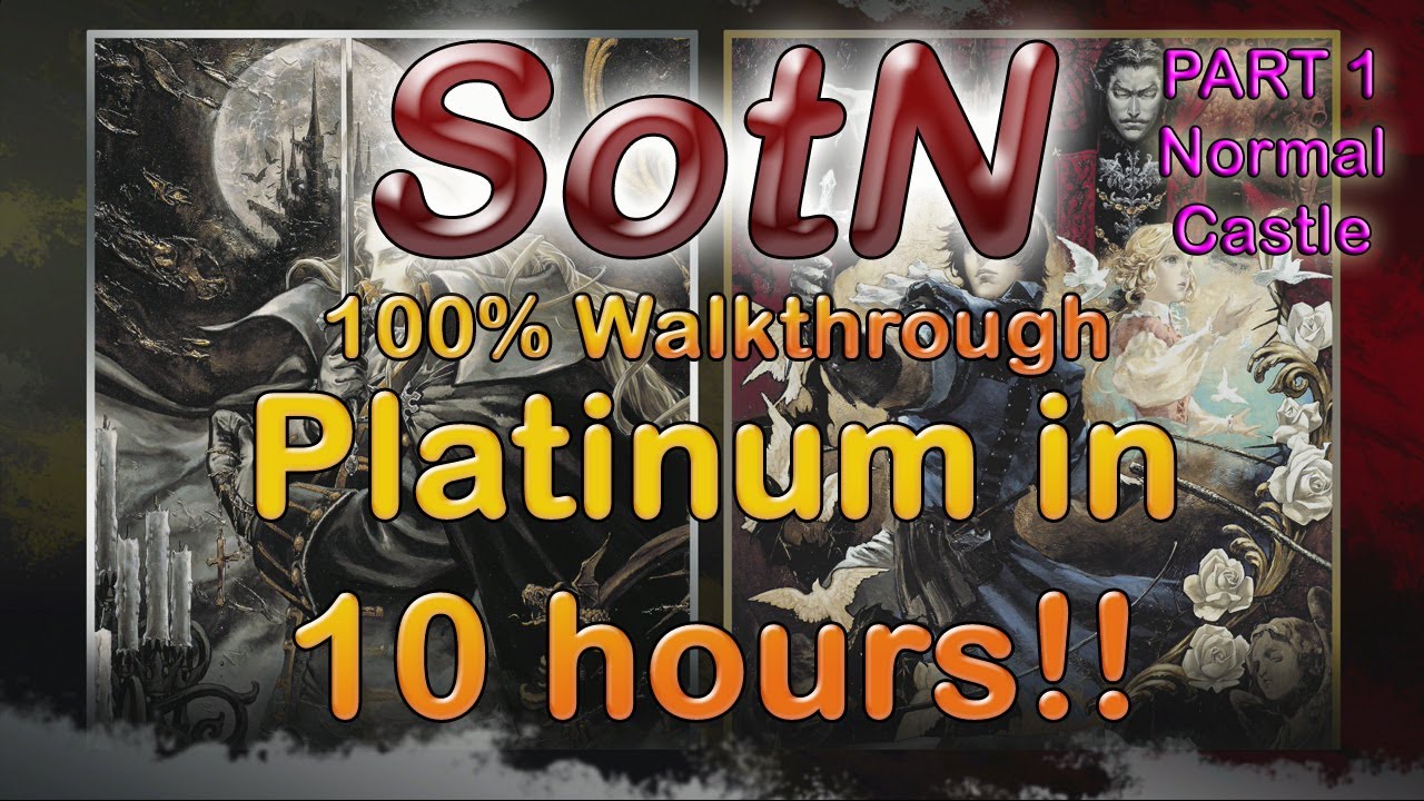 Castlevania Requiem: Symphony of the Night - Complete Walkthrough gameplay  - Normal Castle PS4 - YouTube