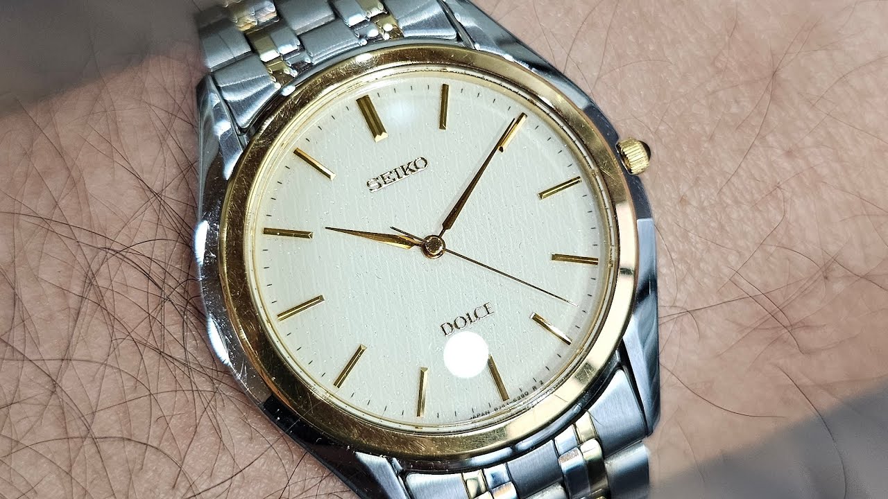 Seiko Dolce demi vintage watches are beautiful, elegant, and