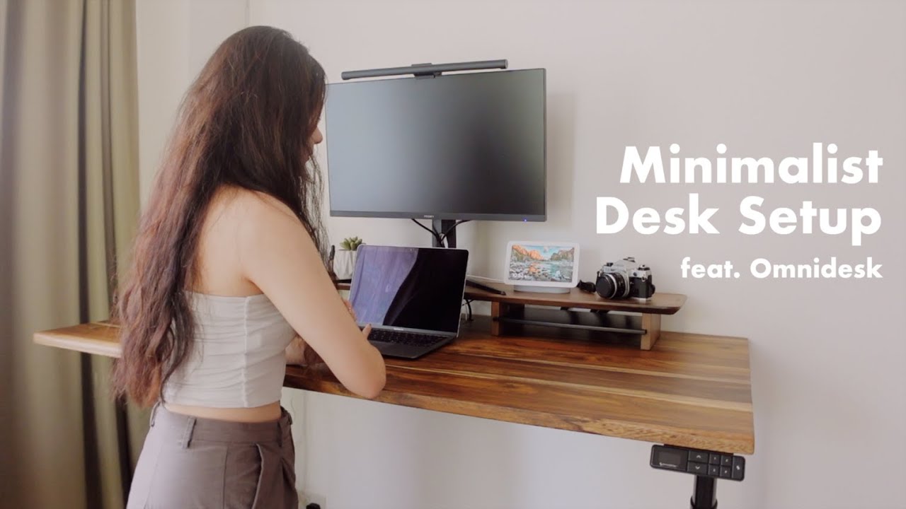 minimalistic desk setup essentials 🌱🖥️, Gallery posted by vanessa