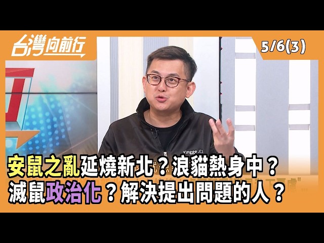 安鼠之亂延燒新北？浪貓熱身中？ 滅鼠政治化？解決提出問題的人？2026.05.06【台灣向前行 Part3】