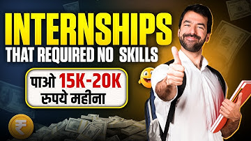 Easy Way To Get Internship Without Skills | Best Internships for College Students