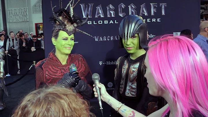 Jamie Lee Curtis & Thomas Guest on the Warcraft Mo...