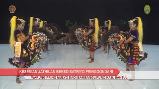 KESENIAN JATHILAN BEKSO SATRIYO PRINGGONDANI Pentas Daring Dinas Kebudayaan Bantul