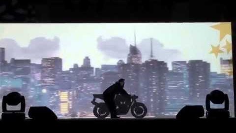 Screen Shadow Dance by VIVAS MAGIC mapping projection