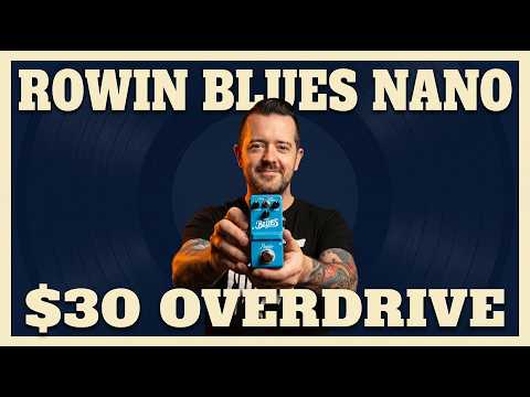 Rowin Blues Nano – Low Gain Goodness in a Mini Pedal | Ásgeir