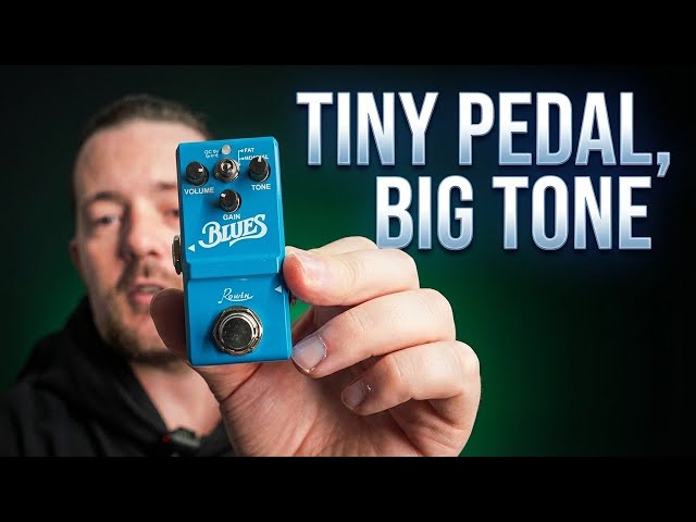 Rowin Blues Nano – Low Gain Goodness in a Mini Pedal - YouTube