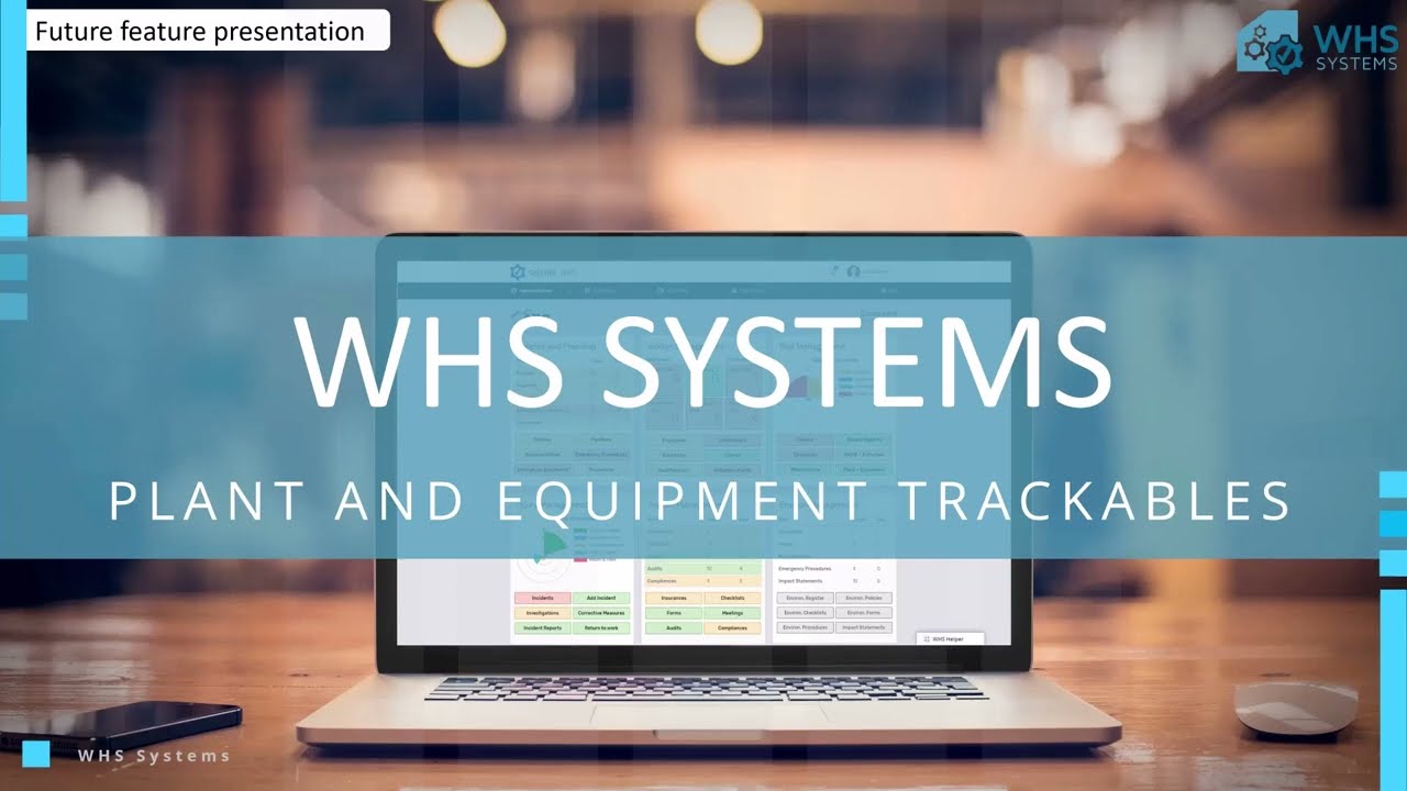Plant and Equipment - Tracking Distance and Time for Maintenance | WHS Systems